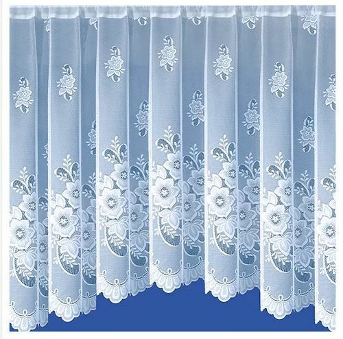 New york floral net curtain - new,