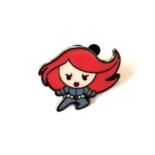 Disney Marvel Black Widow Pin Kawaii Art Collection