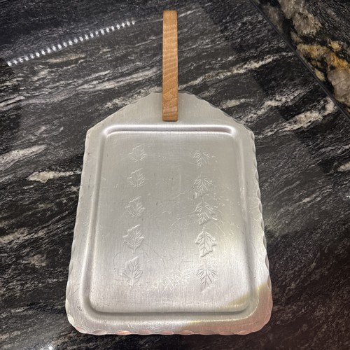 Vintage metal crumb tray - crumb,