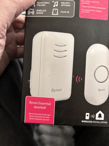 Byron wireless doorbell set - byron,