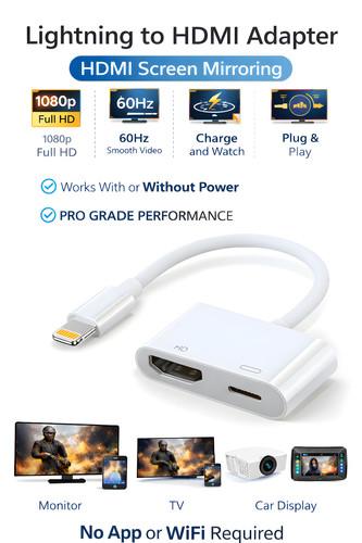 Hdmi adapter for - adapter, ipad