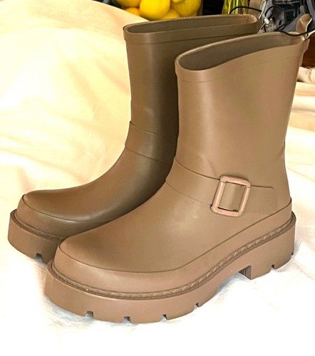 Rubber rain boots wmns - rubber, 6