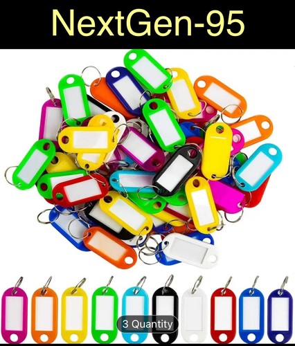 Key tags plastic fobs - fobs, with