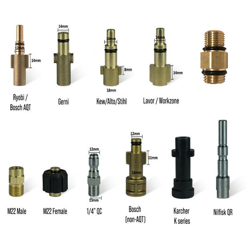 Pressure washer adapter snow - pressure,
