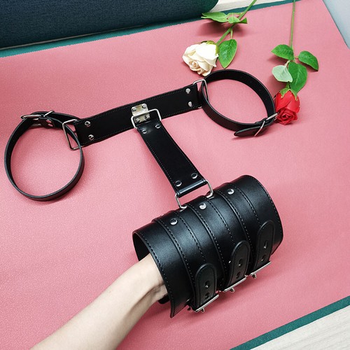 Leather arm binder - arm, back