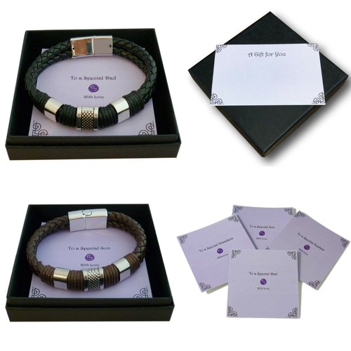 Leather bracelets for - bracelets, men