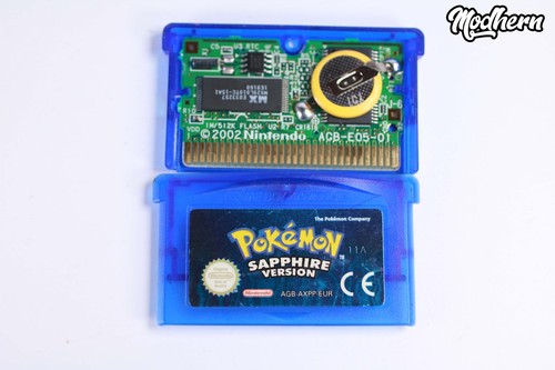Genuine pokemon sapphire cart - genuine,