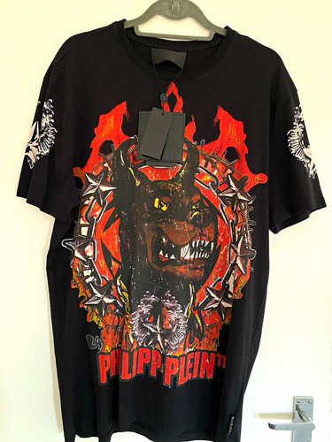 Philipp plein men - black, dog