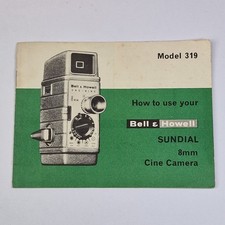 Bell & Howell 319 Sundial