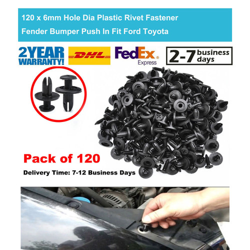 120x6mm car plastic rivets - 120x6mm,