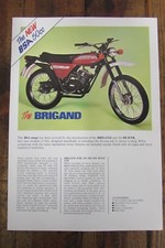 NOS BSA 50cc THE BRIGAND & THE BEAVER BROCHURE LEAFLET PAMPHLET