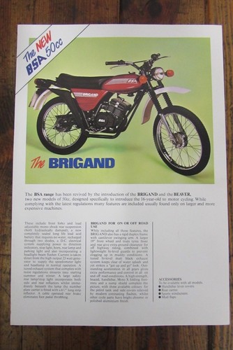 Nos bsa 50cc the - nos, brigand