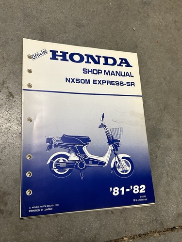 1981 nx50m express sr - 1981-82,