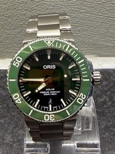 Oris Aquis Date Green Dial