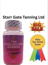 Tanning Gummies Sun Bed UV light Strong Advanced Formula.