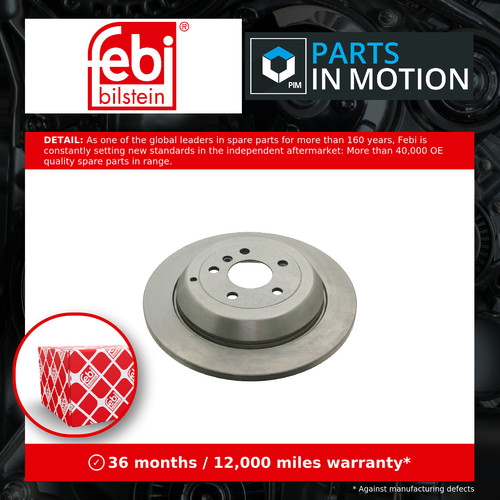 Brake discs pair solid fits - 2x,