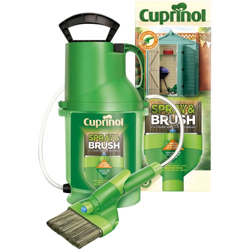 Cuprinol 6133940 spray - cuprinol, brush