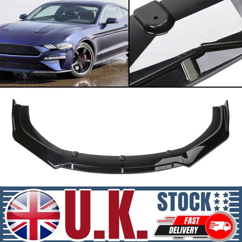 Glossy black front bumper - glossy,