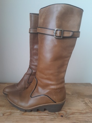 Fly london mid calf leather - mid,
