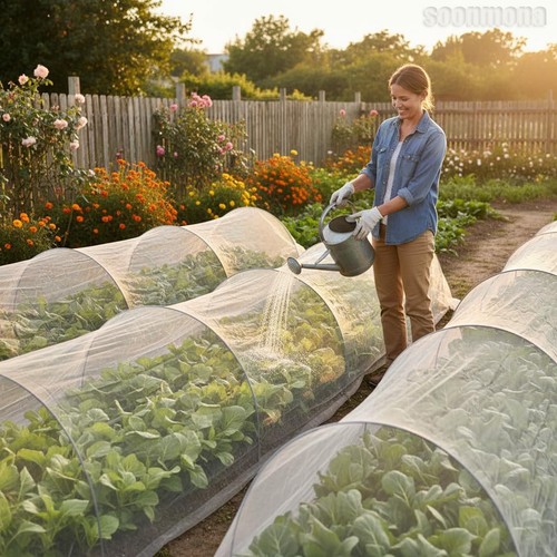 3x15m fine mesh garden insect - fine,