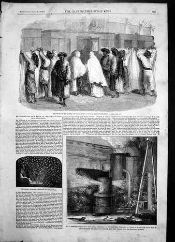 Antique old print bessemeres - antique,