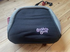BubbleBum Inflatable Car Booster Seat - Travel Portable Car Seat - Black