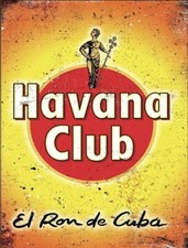 Havana Club, Retro Metal Sign