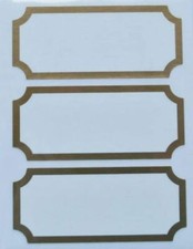 9 Self Adhesive Labels - Jam