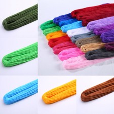 Braided Macrame Silk Satin Nylon Cord Rope DIY Jewelry Making Beading Thread