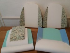 Spitfire 1500 +gt6 mk3.SEATS. foam kit.  2 tops and 2 bases..Fits 1973-81