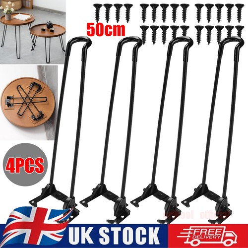 4pcs folding table legs - table, metal