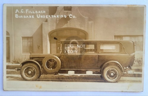 1920s hearse funeral c - 1920s,