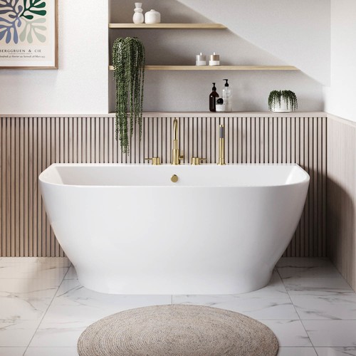 Freestanding back wall - freestanding,