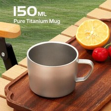 150ml Pure Titanium Mug Double