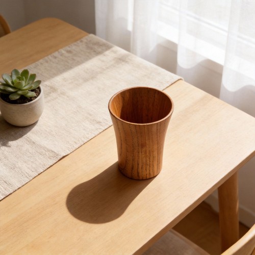 Wooden cups for tea coffee - for,
