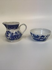 Churchill Blue and White