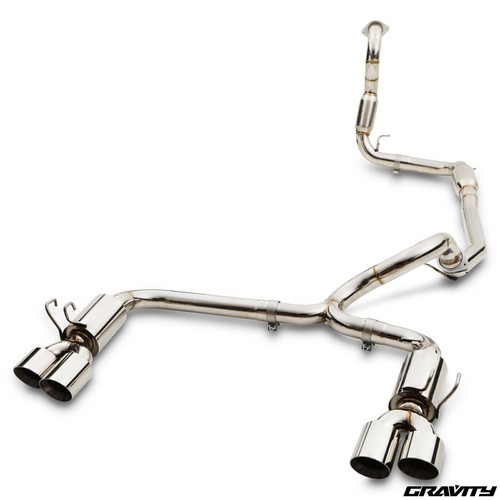 Stainless cat back sport - stainless,
