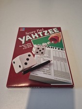Yahtzee score pad MB Official Pad 1992 Replacement  brand new 