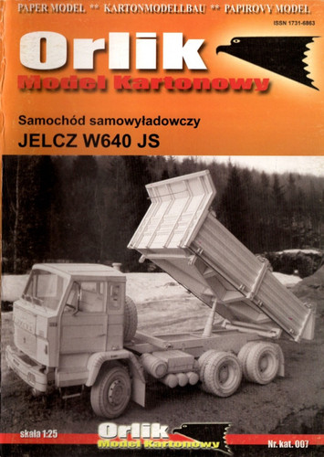 Card model kit jelcz - card,