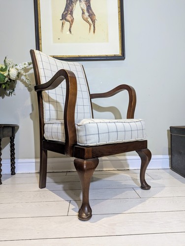 Art deco reading armchair - art,