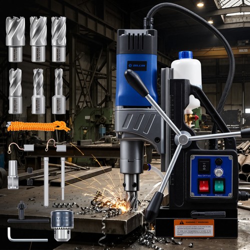 Zelcan 1550w magnetic drill - magnetic,