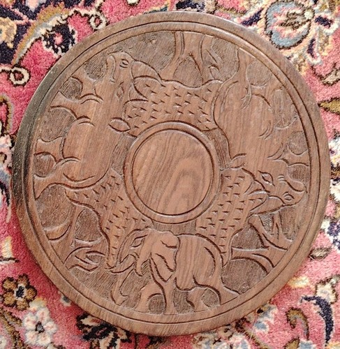 Vintage hand carved african - carved,