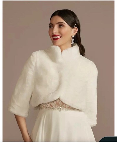 Studio faux fur cropped - db,