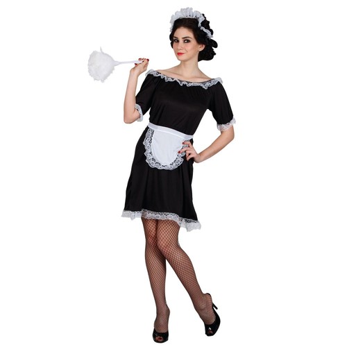 Ladies french maid costume - ladies,