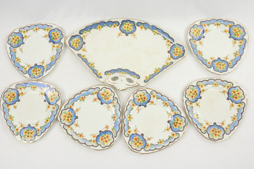 Burleigh ware ceramic sandwich - ware,