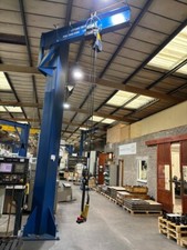 Floor mounted jib crane main - mounted,
