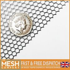 The Mesh Company 4.5mm Perforated Metal Sheet Hexagonal | Mild Steel Metal Mesh