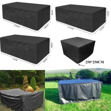 Waterproof Garden Furniture Cover For Table Set Rattan Cube Outdoor Lounge Chair