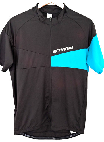 Btwin bike jersey 500 mens - jersey, ss