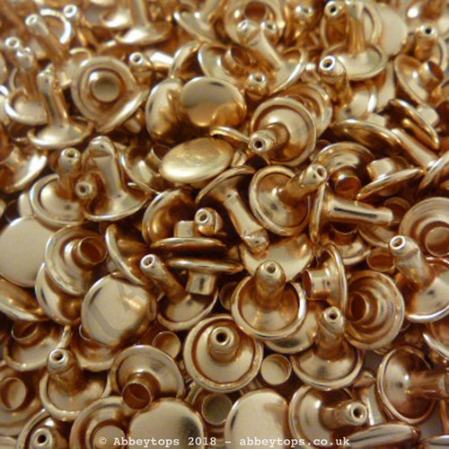 Double cap rivets - double,